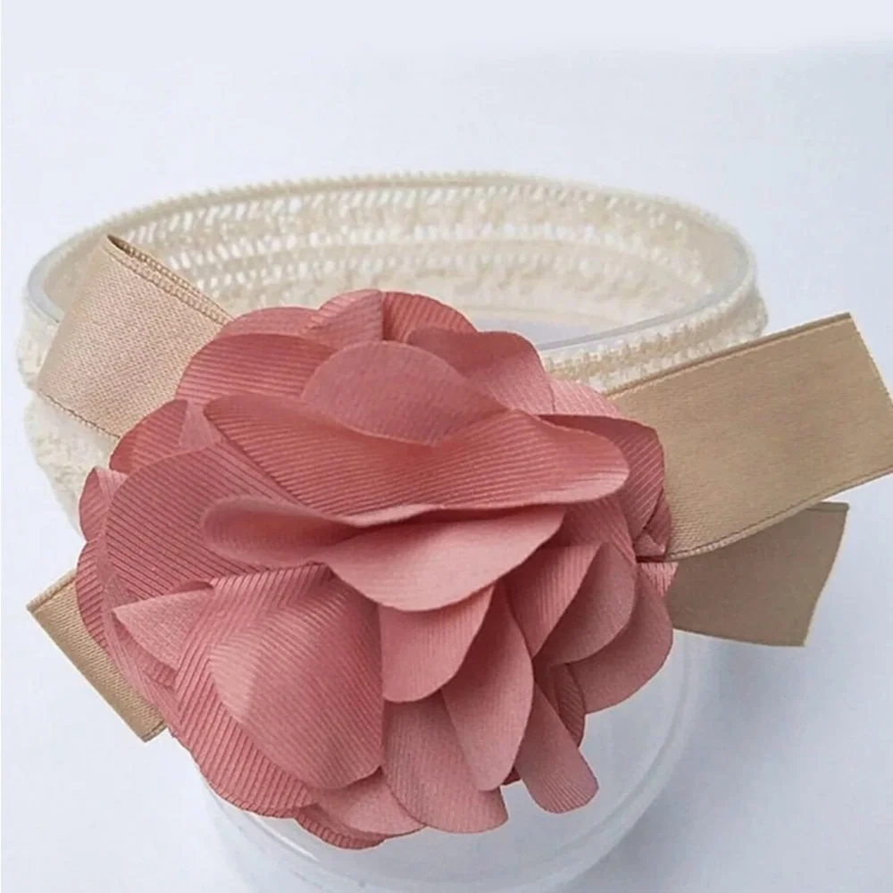🆕1pc Pink Flower Decor Headband For Girls 
One Size - Picture 2 of 3